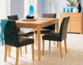 lucca dining table and 6 chairs