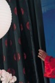 LXDirect madame butterfly curtains with tie-backs