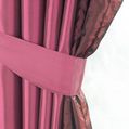 LXDirect merlot curtains with tie-backs