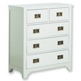 new england three-plus-two-drawer chest