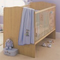 oak-effect finish nursery furniture