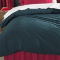 LXDirect plain-dyed duvet cover set