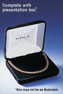 LXDirect solid contrast curb chain in 2 lengths or bracelet