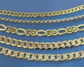 solid round curb chain in 3 lengths bracelet or special offer