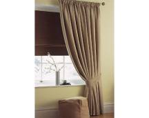 LXDirect suede-effect curtain collection