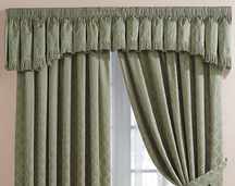 trellis pleated curtains
