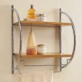 LXDirect wood and metal wall tidy