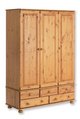 LXDirect wycliffe three-door five-drawer wardrobe