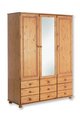 LXDirect wycliffe three-door nine-drawer wardrobe