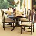 york extendable dining table and 6 chairs