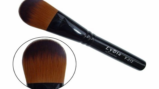 LyDia professional black foundation cosmetic makeup brush F012