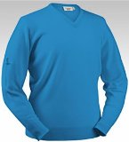 Lyle & Scott Glenbrae Golf Lambswool Sweater Sky XL