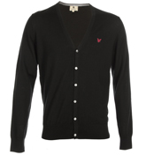 Lyle and Scott Black Buttoned Cardigan