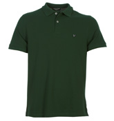 Lyle and Scott Racing Green Pique Polo Shirt