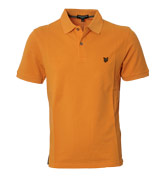 Lyle and Scott Sunset Orange Polo Shirt