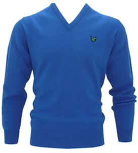 lyle and scott Green Eagle Knitted Sweater Sapphire
