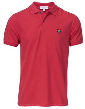 lyle and scott Green Eagle Polo Red