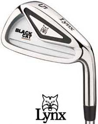 Black Cat Irons 3-SW (Steel Shafts) - Free Stand Bag