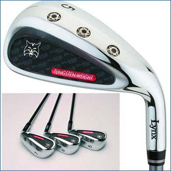 Lynx Black Cat steel golf irons