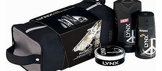 Lynx Peace Wash Bag Gift Pack