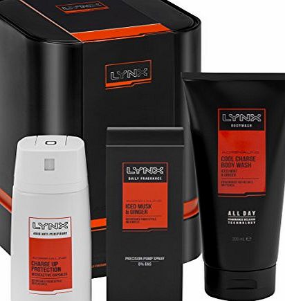 Lynx Trio Edition Adrenaline Mens Gift Set