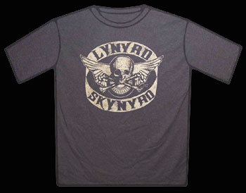 Lynyrd Skynyrd Biker Patch T-Shirt