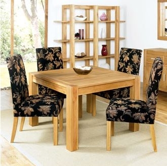 Oak Square Dining Table - 110cm - Choice of