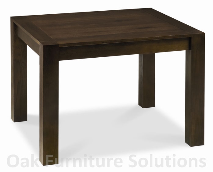 Walnut End Extension Dining Table - 110-150cm
