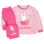 M and M Direct Miffy Infant Girls Pyjama Pink