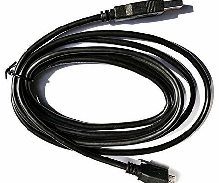 m-one 2 Meter Long USB to Micro USB Data Charging Sync Cable Lead for all NOKIA LUMIA 630 / 635 / 530 / 930 / 735 / 925 / 625 / 1020 / 520 / 930 / 1320 / 1520 (black)