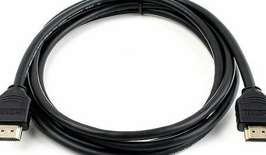 m-one 2m Long HDMI to HDMI Cable Wire for Sony DAV-TZ140 DVD Home Cinema System (TV connection Lead)