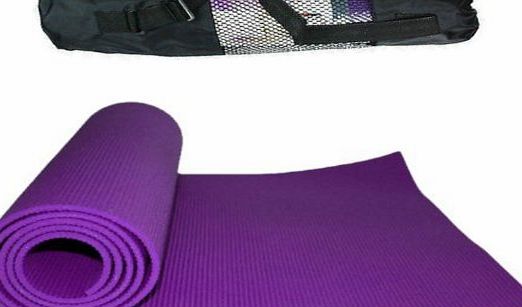 Macallen TM Yoga Mat   CARRY BAG - Exercise, Gym, Pilates, Padded 6mm Thick 9 Colours To Choose From By Macallen
