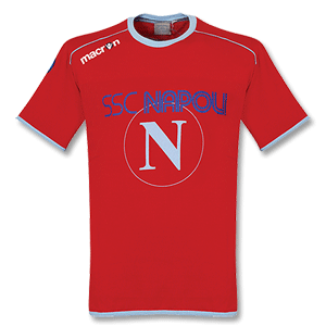 Macron 09-10 Napoli Round-Neck T-Shirt - Red