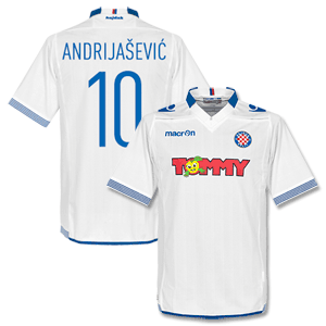 Hajduk Split Home Andrijasevic 10 Shirt 2014