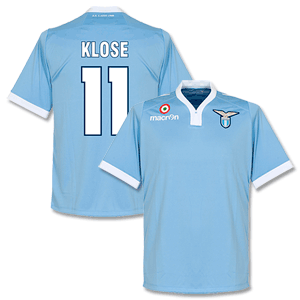 Macron Lazio Home Replica Klose Shirt 2013 2014 (Fan
