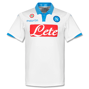 Macron Napoli 3rd Authentic Shirt 2014 2015