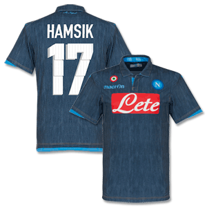 Napoli Away Hamsik Shirt 2014 2015 (Fan Style