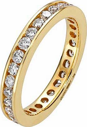 Made For You 18ct Gold 1 Carat Diamond Eternity