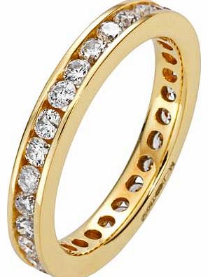 Made For You 18ct Gold 1Carat Diamond Eternity