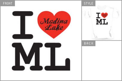 Madina Lake (I Love ML) Skinny T-shirt
