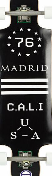 Madrid Mens Madrid BLK Standard Longboard - 39.25 inch