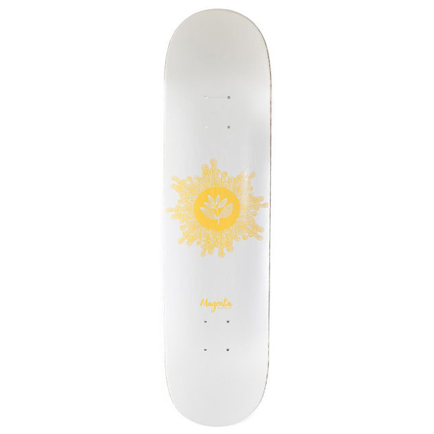 Magenta Team Sun Skateboard Deck - 7.75 inch