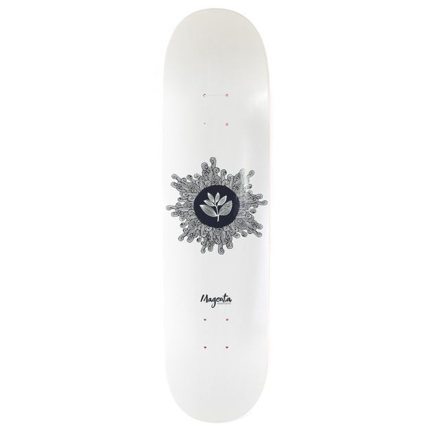 Magenta Team Sun Skateboard Deck - 8 inch