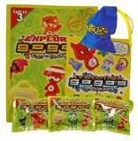 CRAZY BONES - EXPLORER SERIES 3 STARTER PACK NOW WITH EXPLORER BAG