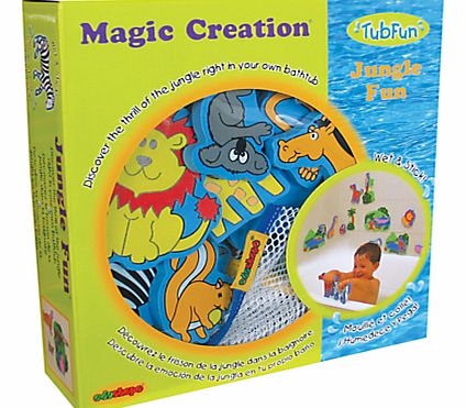 Magic Creation Jungle Fun Bath Shapes