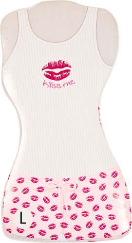 Top and Shorts - Kiss Me - Large
