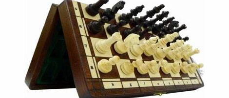 Magnetic , Solid Wood, Chess Set