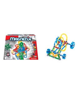Magnetix 110 Piece Special Silver Combo Set