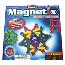 MAGNETIX 70-piece magnetic building set