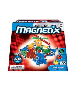 Magnetix 90 Piece Clear Light Cubes Set
